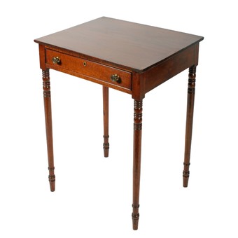 Antique George III Mahogany Side Table