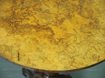 Antique Walnut and Burr Walnut Occasional Table