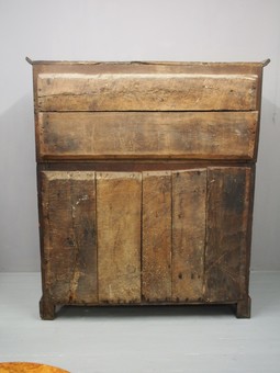Antique Charles II Carved Oak Cupboard