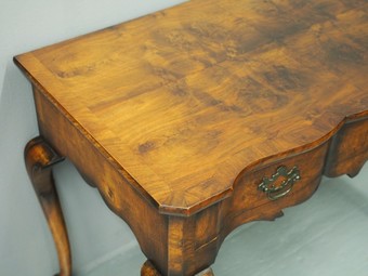 Antique Georgian Style Walnut Side Table