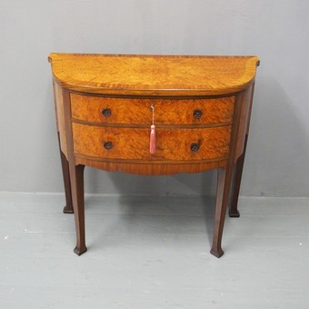 Antique Whytock and Reid Padouk Chest of Drawers / Side Table