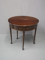 Antique George II Style Mahogany Foldover Table