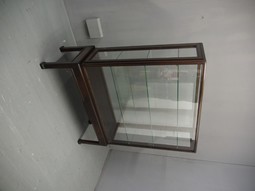 Antique Mahogany Display Cabinet by Whytock and Reid