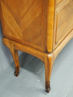 Antique Marble Top Secretaire a Abbatant by Whytock and Reid