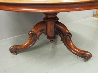 Antique Victorian Mahogany Coffee Table