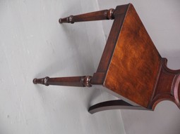 Antique George IV Mahogany Hall Chair