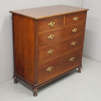 Mahogany Chest of Drawers in Style of Morison & Co