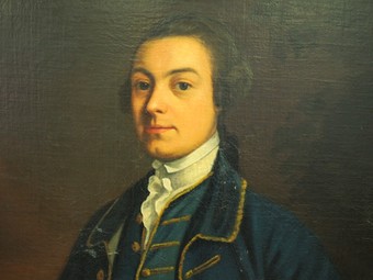 Antique 18th Century Portrait of a Gentleman