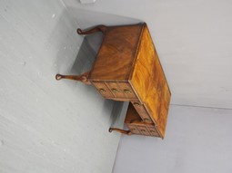 Antique George II Style Walnut Writing Table / Desk