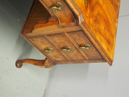 Antique George II Style Walnut Writing Table / Desk