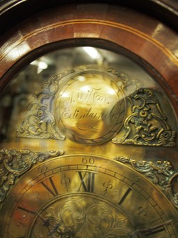 Antique George I Style Longcase Clock by A Wilson, Edinburgh