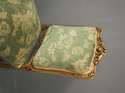 Antique Pair of Gilded Side Chairs