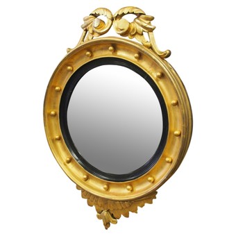 Regency Style Convex Mirror