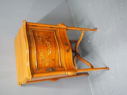 Antique Inlaid Satinwood Side Cabinet