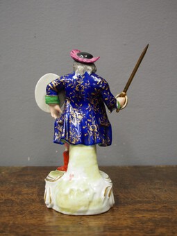 Antique Porcelain Figure of Falstaff