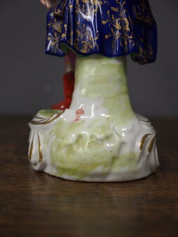 Antique Porcelain Figure of Falstaff