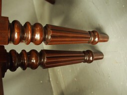 Antique Pair of Mahogany Side Chairs in the Manner of Gillows