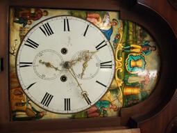Antique Scottish Mahogany Longcase Clock by John Hood, Fife