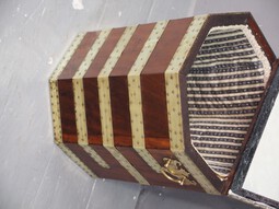 Antique Edwardian Mahogany Sewing Box