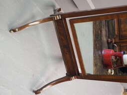 Antique George III Style Mahogany Cheval Mirror