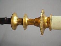 Antique Gilded and Bronze Standard Lamp