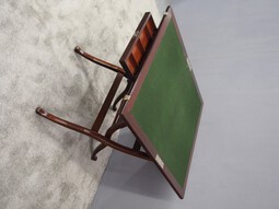Antique Mahogany Folding Campaign Desk