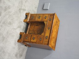 Antique Neat George II Style Walnut Kneehole Desk
