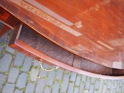 Antique George III Style Inlaid Sideboard by Arthur Brett, Norwich