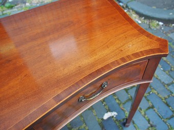 Antique George III Style Inlaid Sideboard by Arthur Brett, Norwich