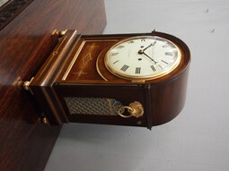 Antique George IV Mantel Clock by Charles Valogne, London
