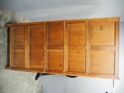 Antique Tall Birch Sectional Bookcase