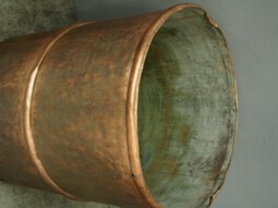 Antique Large Victorian Copper Barrel