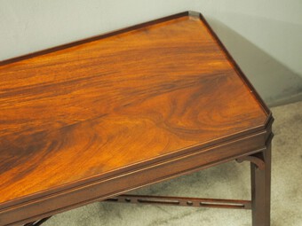 Antique George III Style Mahogany Coffee Table