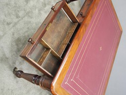 Antique Victorian Mahogany Partners Writing Table