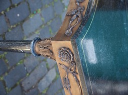 Antique Pair of Marble Top Console Tables