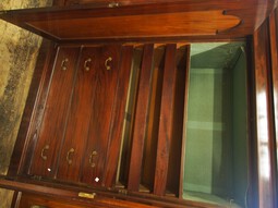 Antique Victorian Mahogany 3 Door Wardrobe