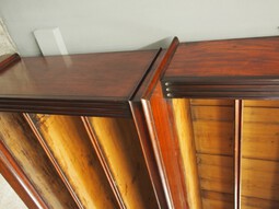 Antique Early 19th Century Open Bookcase