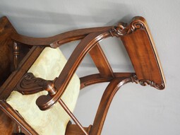 Antique George IV Mahogany Childs Chair on Stand