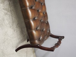 Antique Regency Style Mahogany Bench / Stool