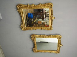 Antique Pair of Victorian Gilded Mirrors