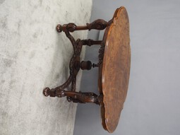 Antique Victorian Burr Walnut Centre Table