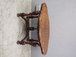 Antique Victorian Burr Walnut Centre Table