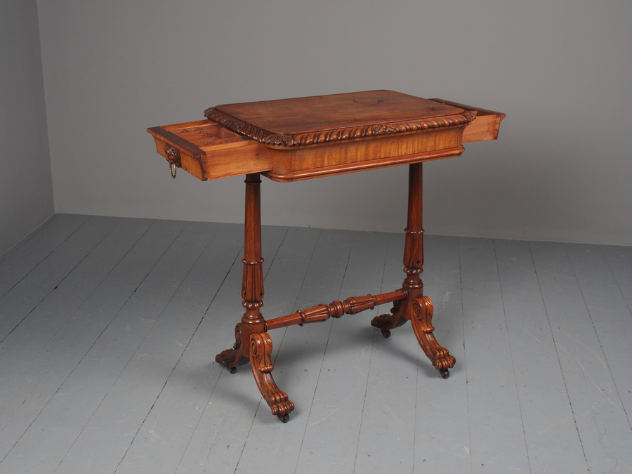 Antique Regency Mahogany Side Table