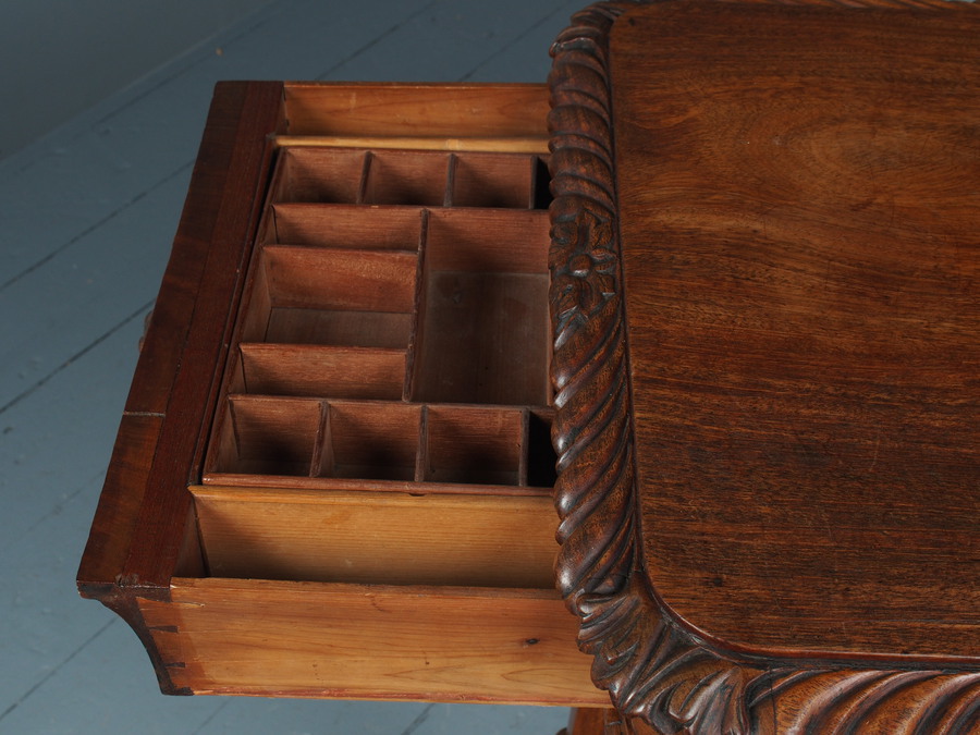 Antique Regency Mahogany Side Table