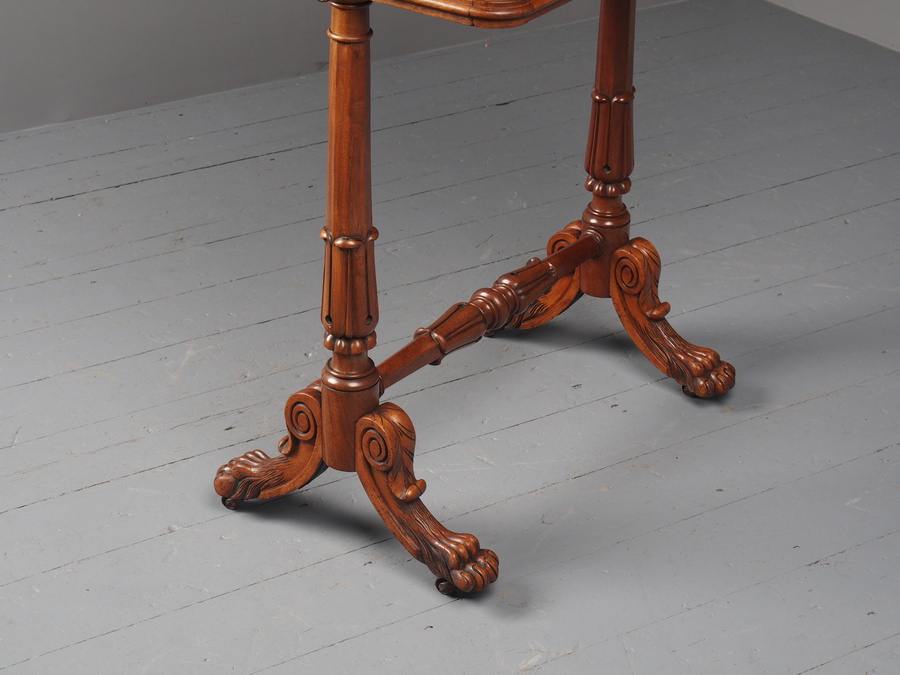 Antique Regency Mahogany Side Table