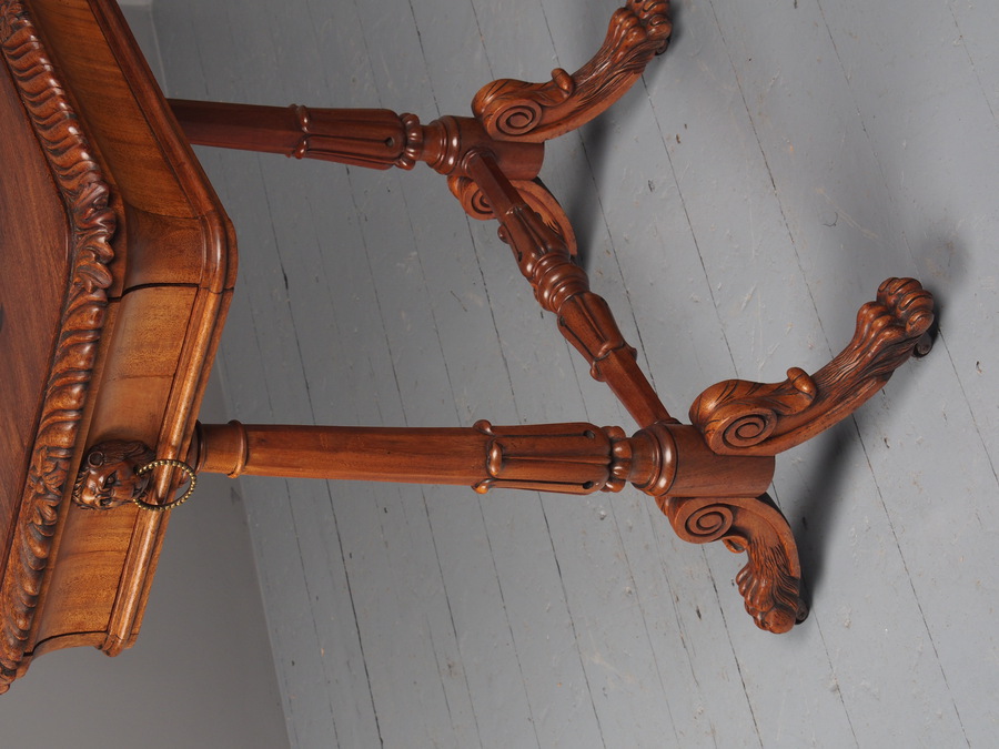 Antique Regency Mahogany Side Table