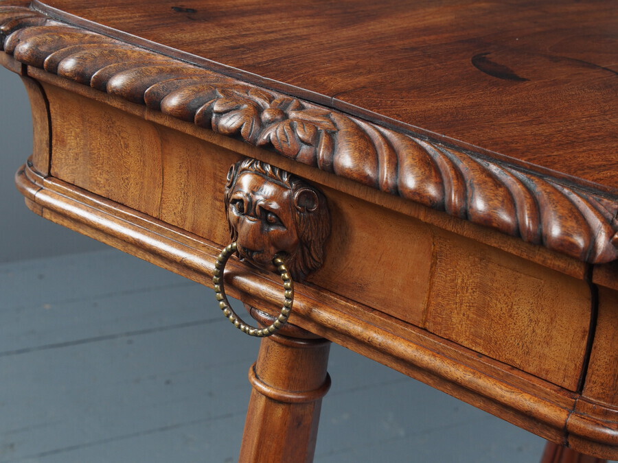 Antique Regency Mahogany Side Table