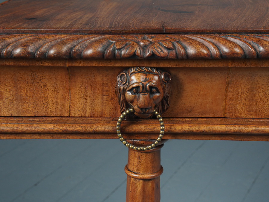 Antique Regency Mahogany Side Table