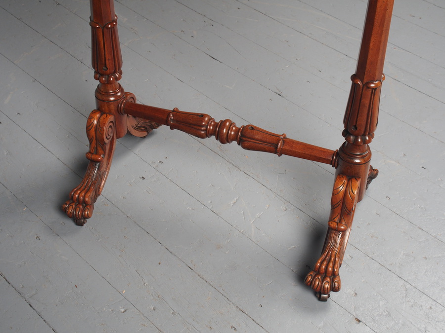 Antique Regency Mahogany Side Table