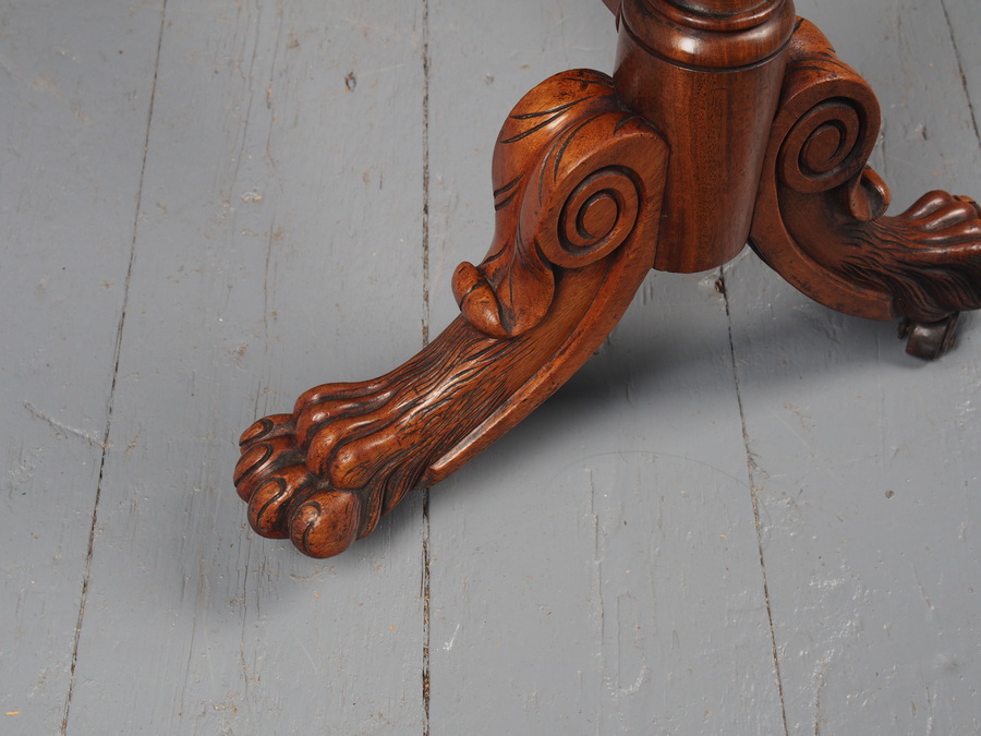 Antique Regency Mahogany Side Table